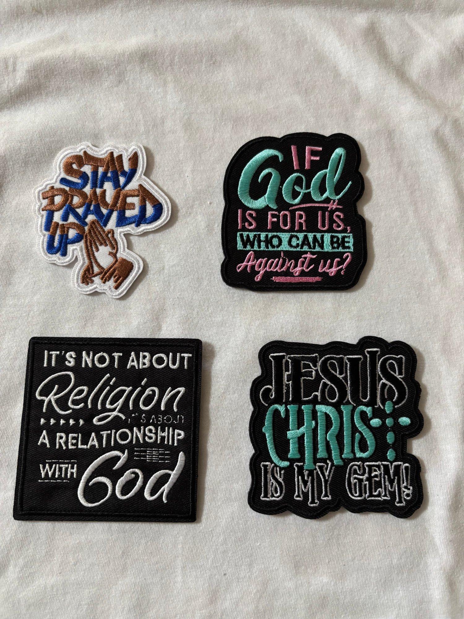 Small Iron on Patches