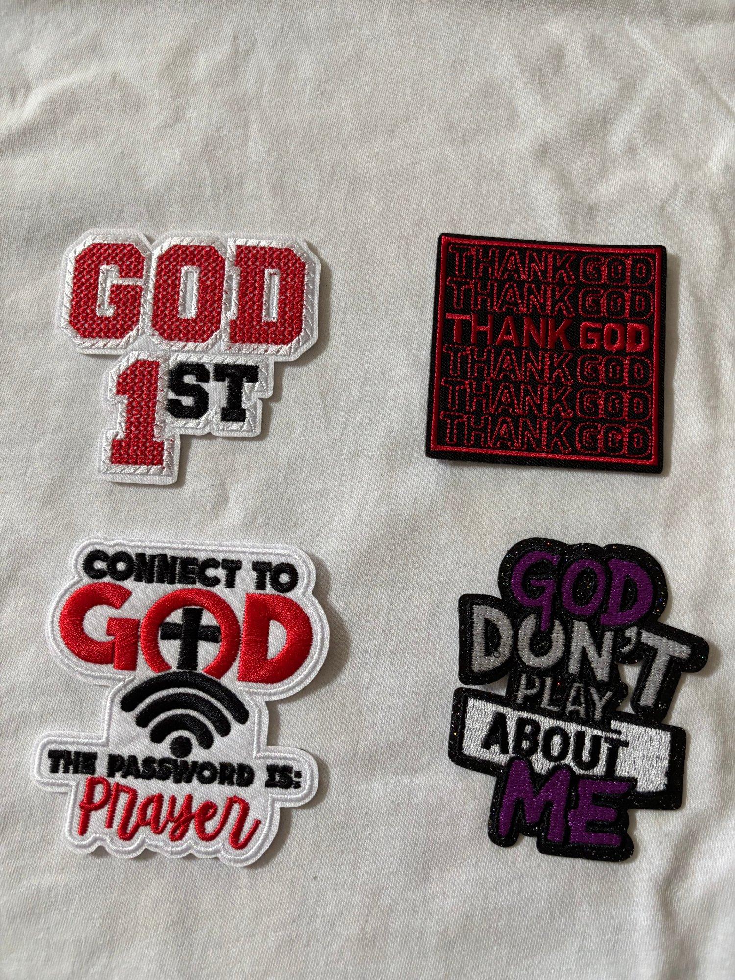Small Iron on Patches
