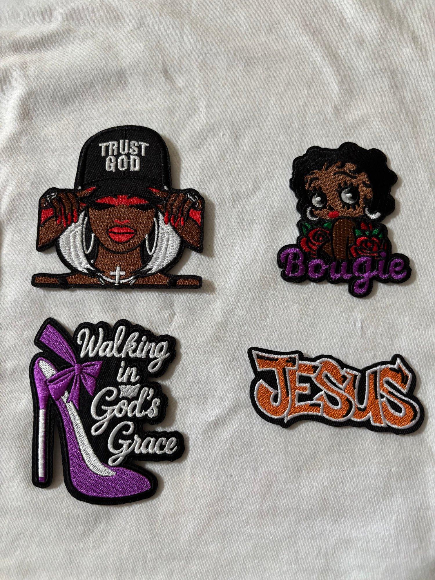 Small Iron on Patches