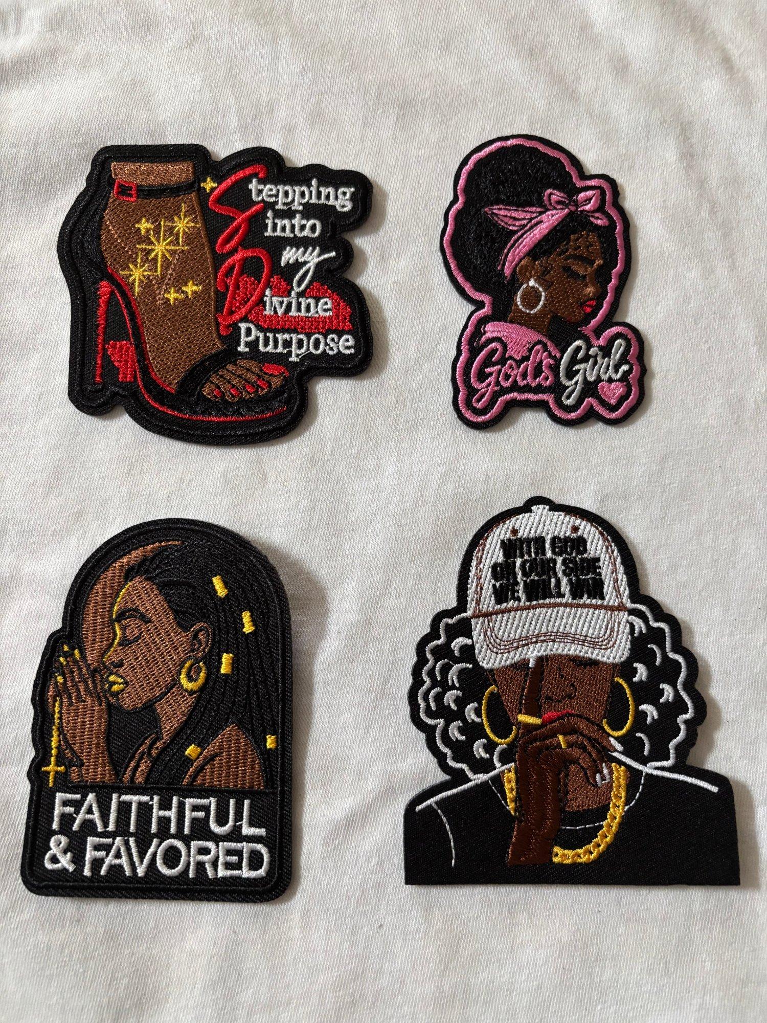 Small Iron on Patches