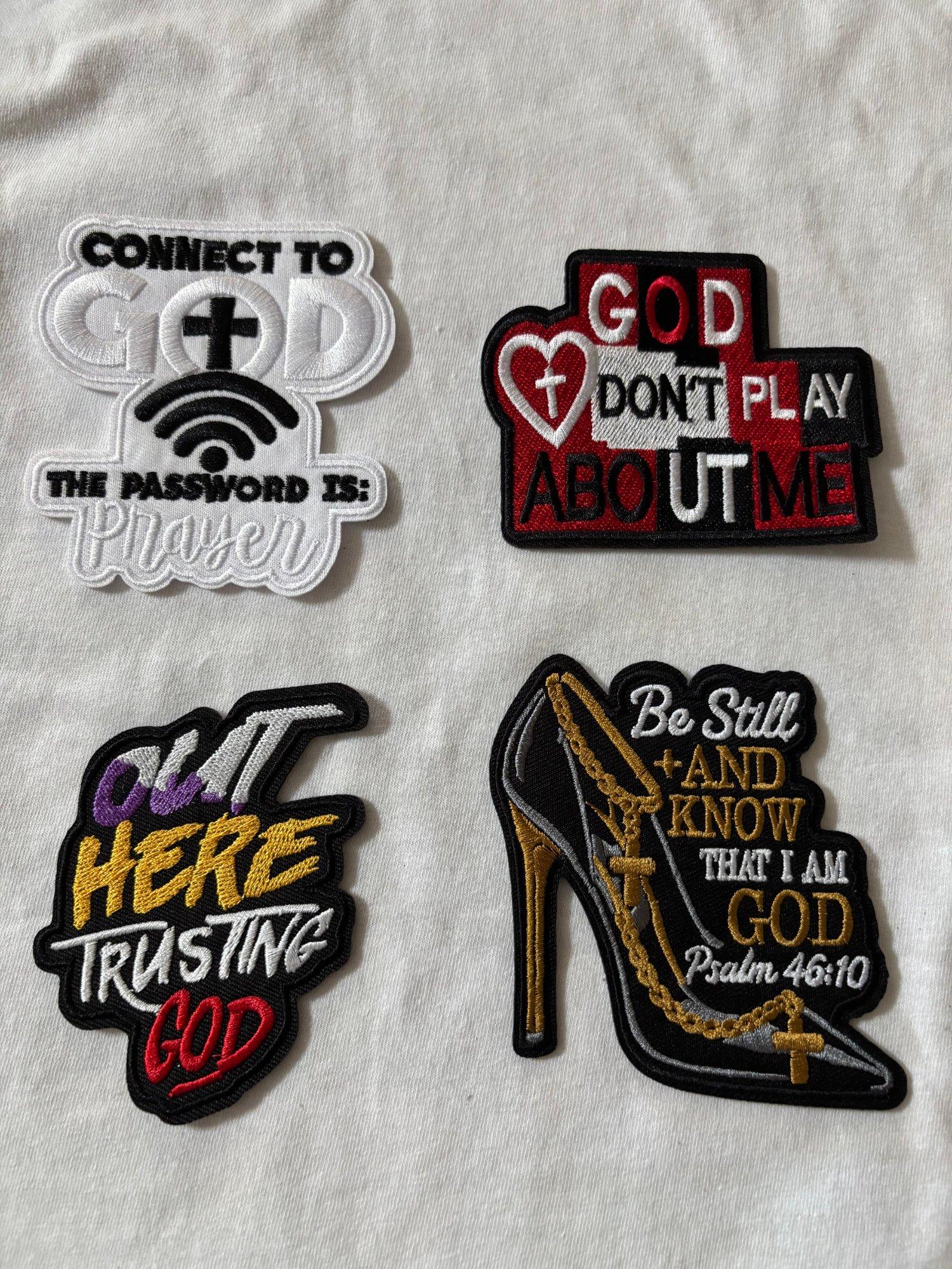 Small Iron on Patches