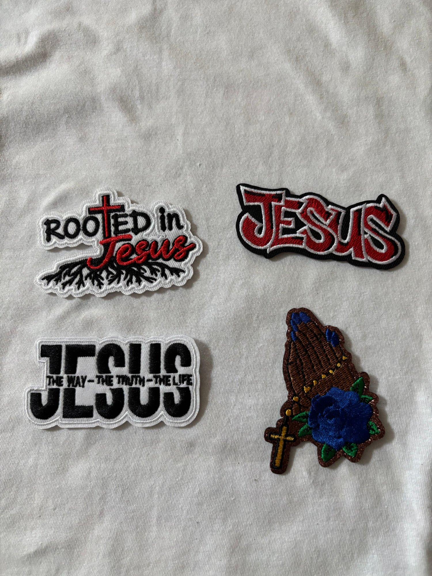 Small Iron on Patches