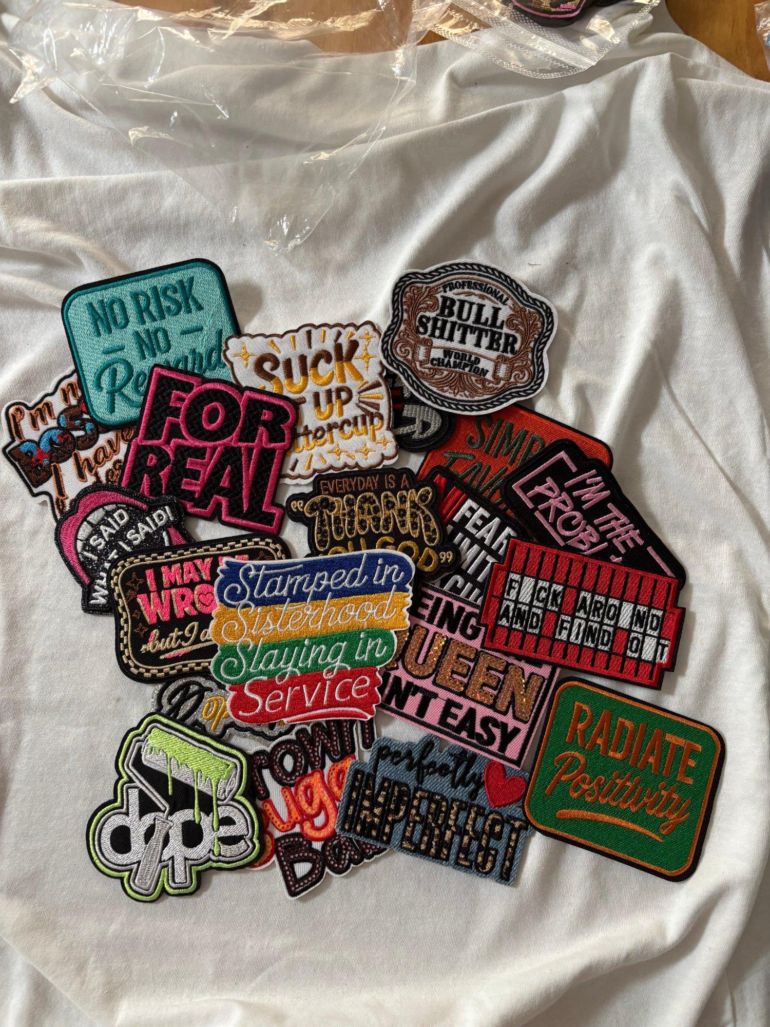 Iron on Patches