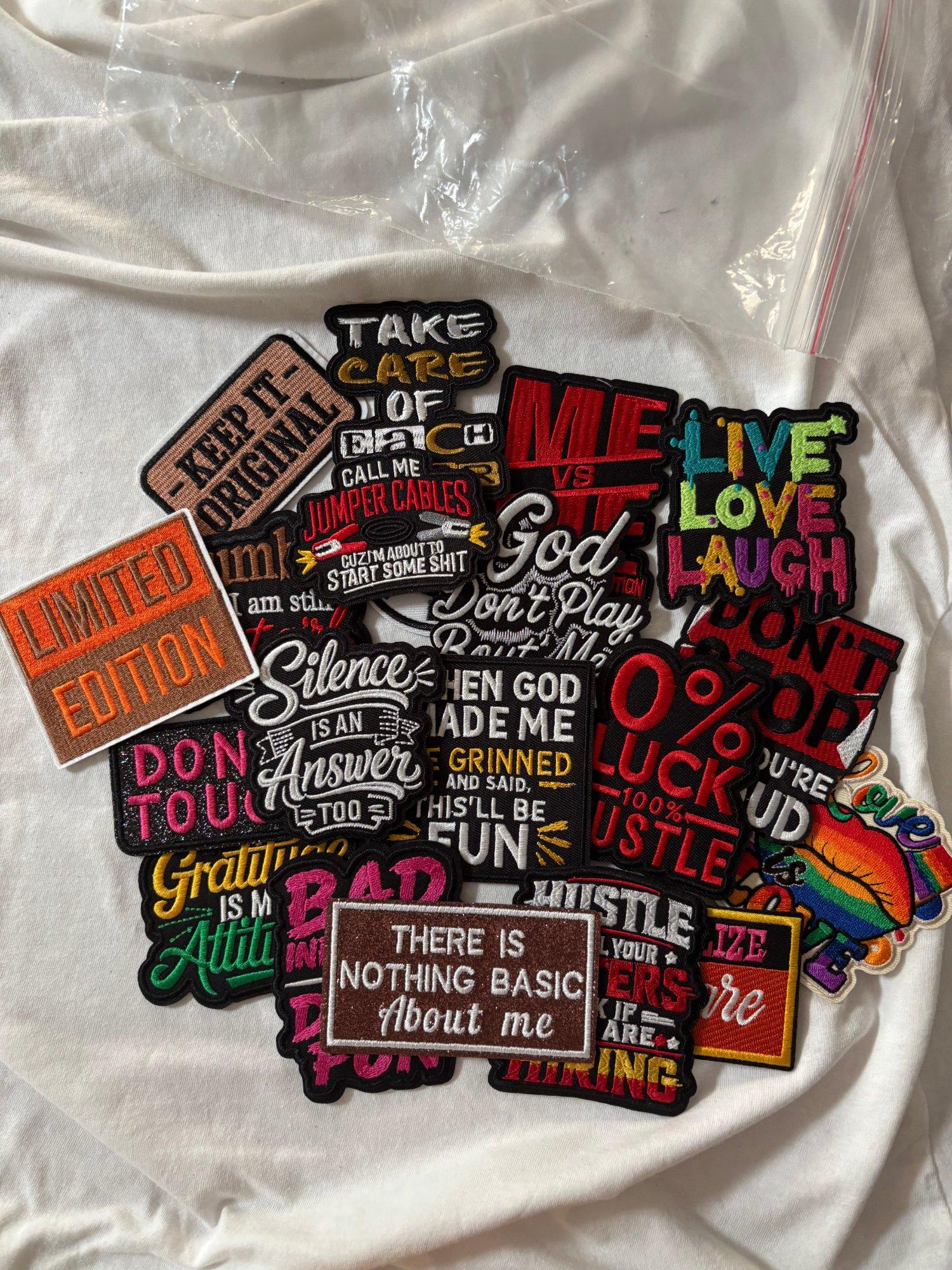 Iron on Patches